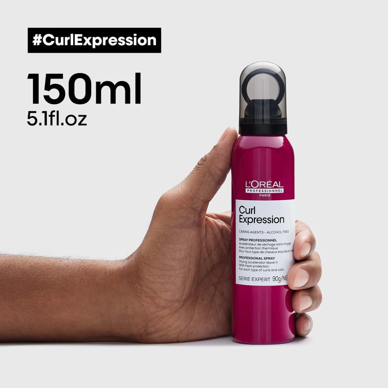 Curl Expression Spray Accélérateur de Séchage