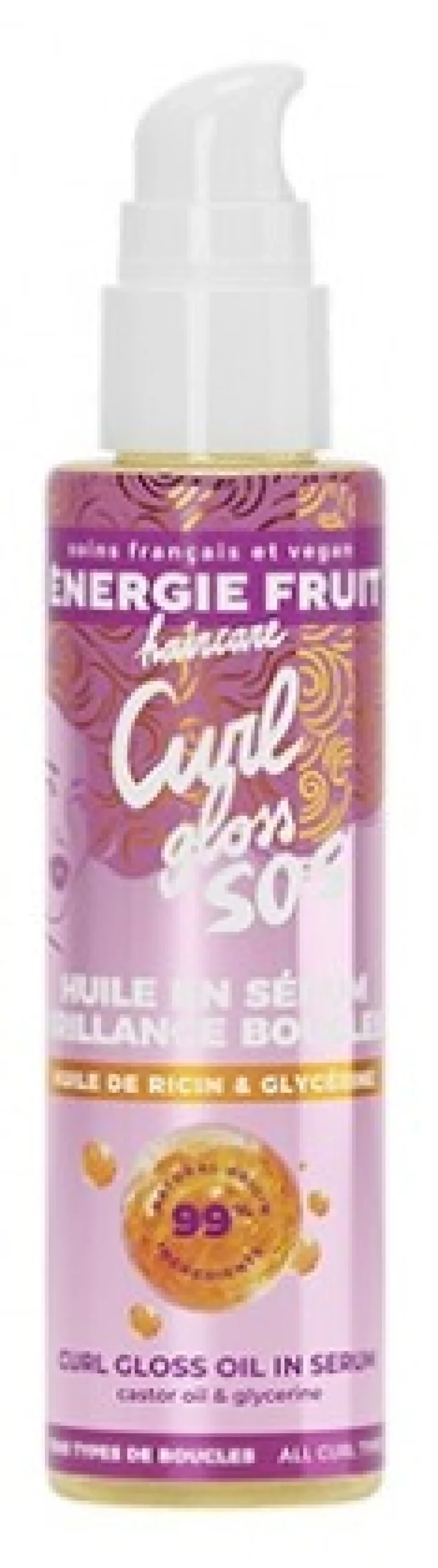 Curl Gloss SOS Huile Sérum Brillance Boucles