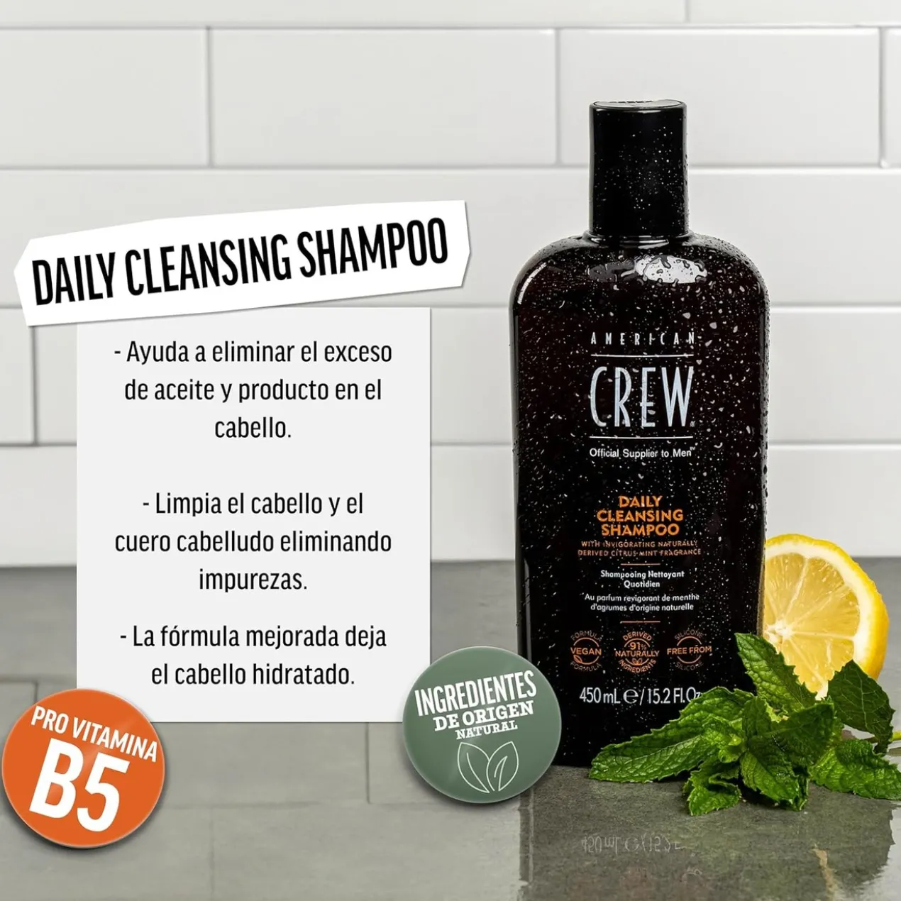 Daily Cleansing Shampoing Hydratant Quotidien pour Hommes
