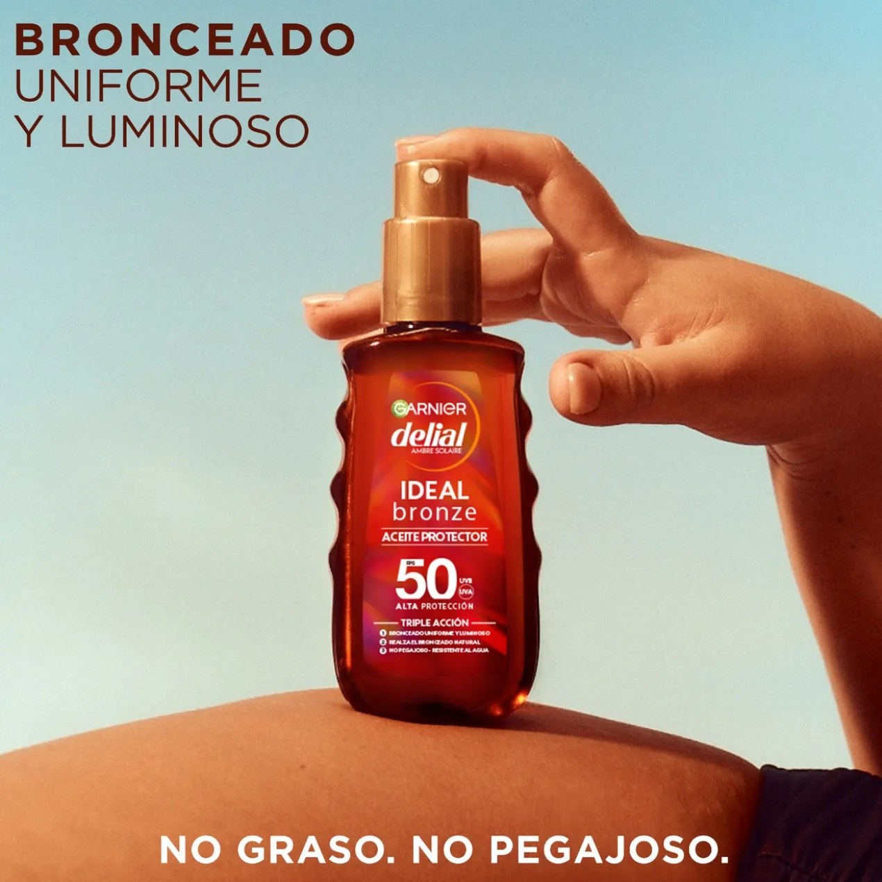 Delial Ideal Bronze Huile Protecteur SPF50