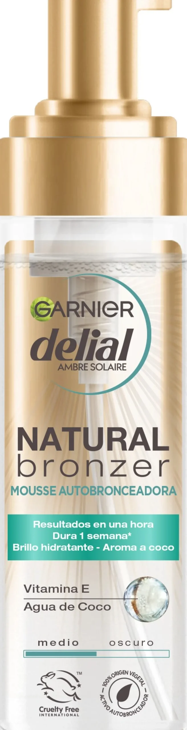 Delial Natural Bronzer Mousse Solaire