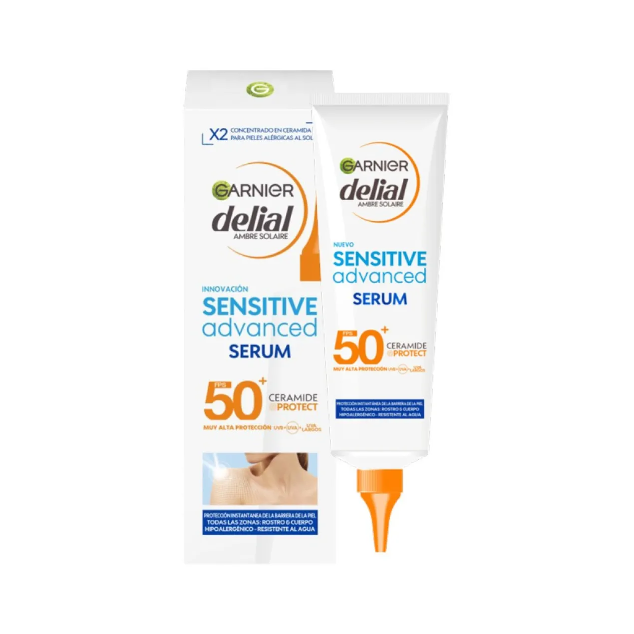 Delial Sensitive Advanced Sérum Corps SPF 50+