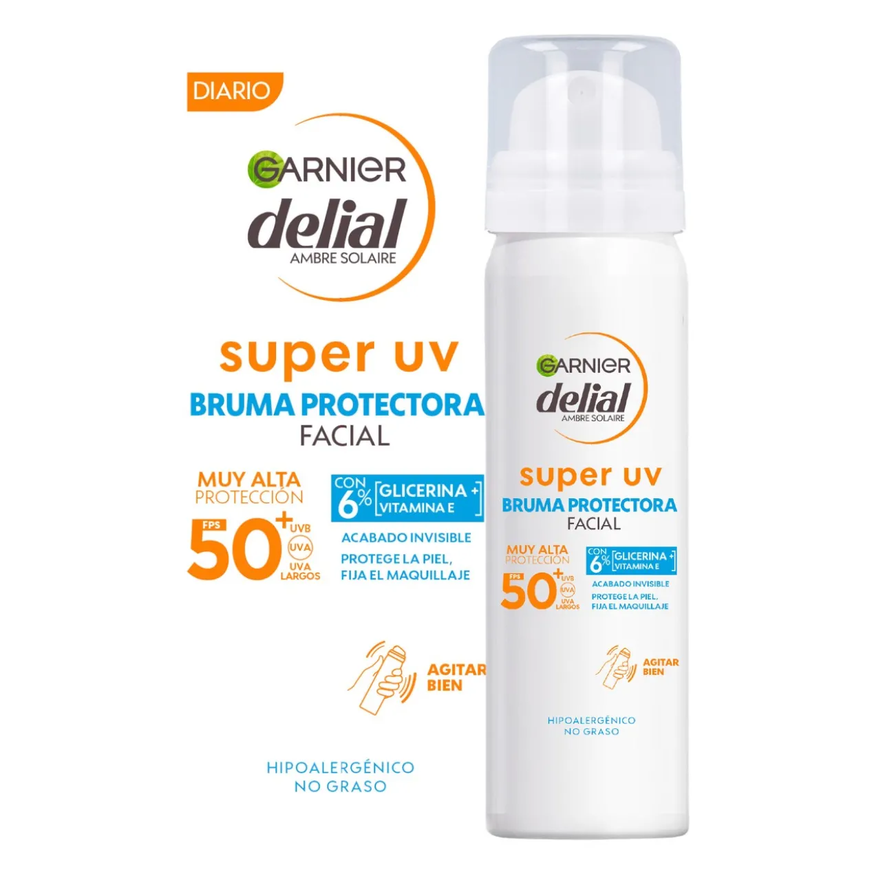 Delial Spray pour le Visage Acide Hyaluronique