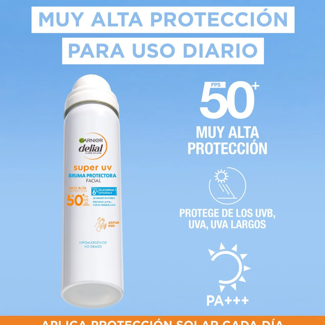 Delial Spray pour le Visage Acide Hyaluronique