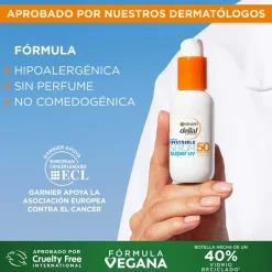 Delial Sérum Invisible Super UV SPF50 Soin Quotidien Légèreté