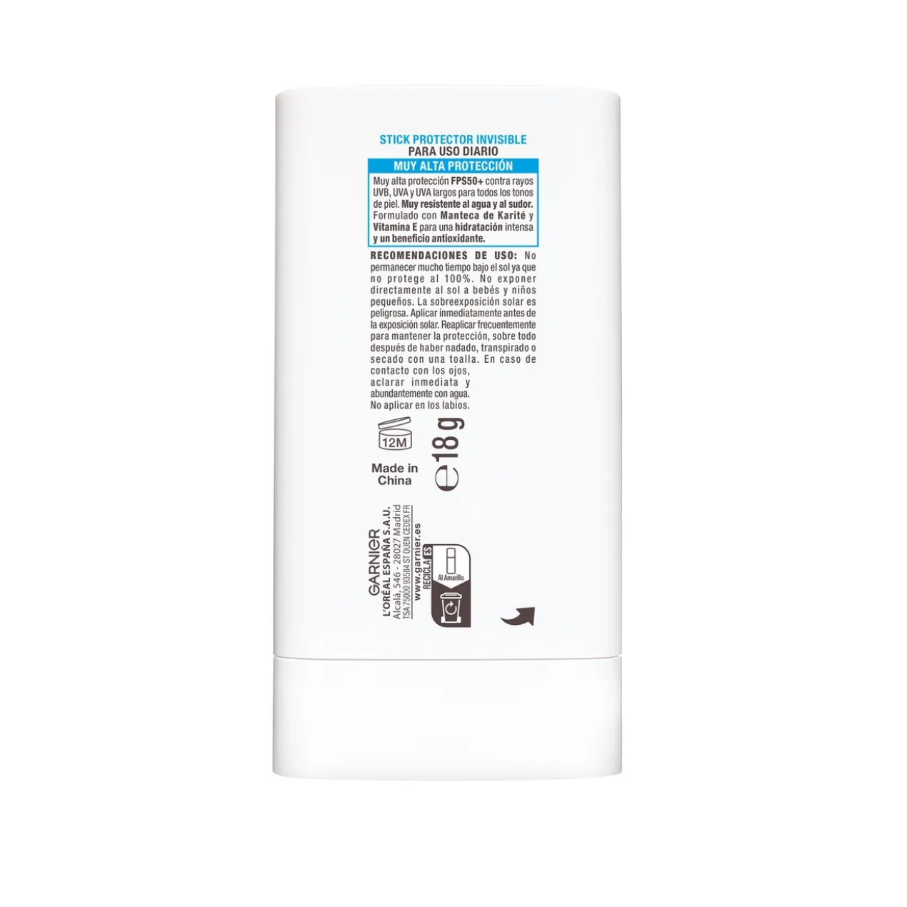 Delial Super UV Stick avec FPS50+