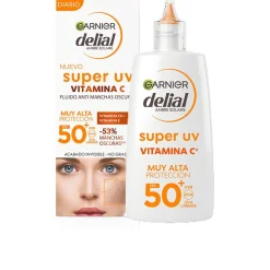 Delial Super UV Vitamine C SPF50+ Crème Fluide Visage Anti-Taches