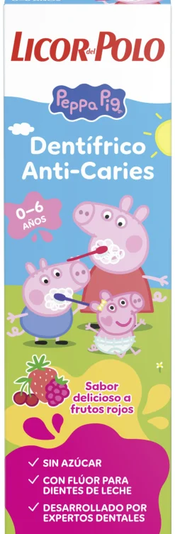 Dentifrice Anti-Caries Peppa Pig