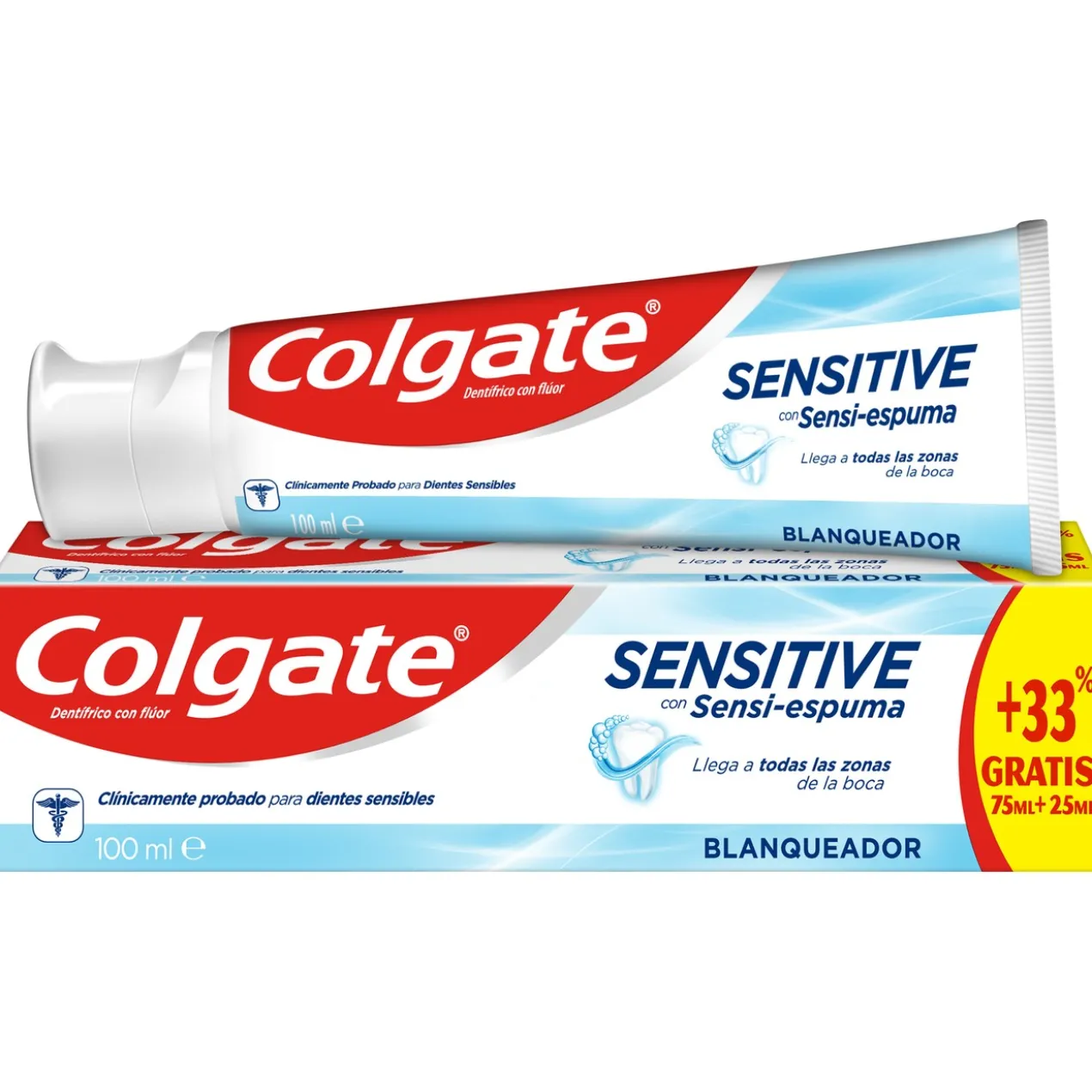 Dentifrice Blanchissant Sensible avec Sensi-Mousse pour Dents Sensibles
