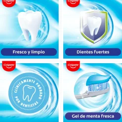 Dentifrice Fresh Gel Dents Fortes et Haleine Fraîche