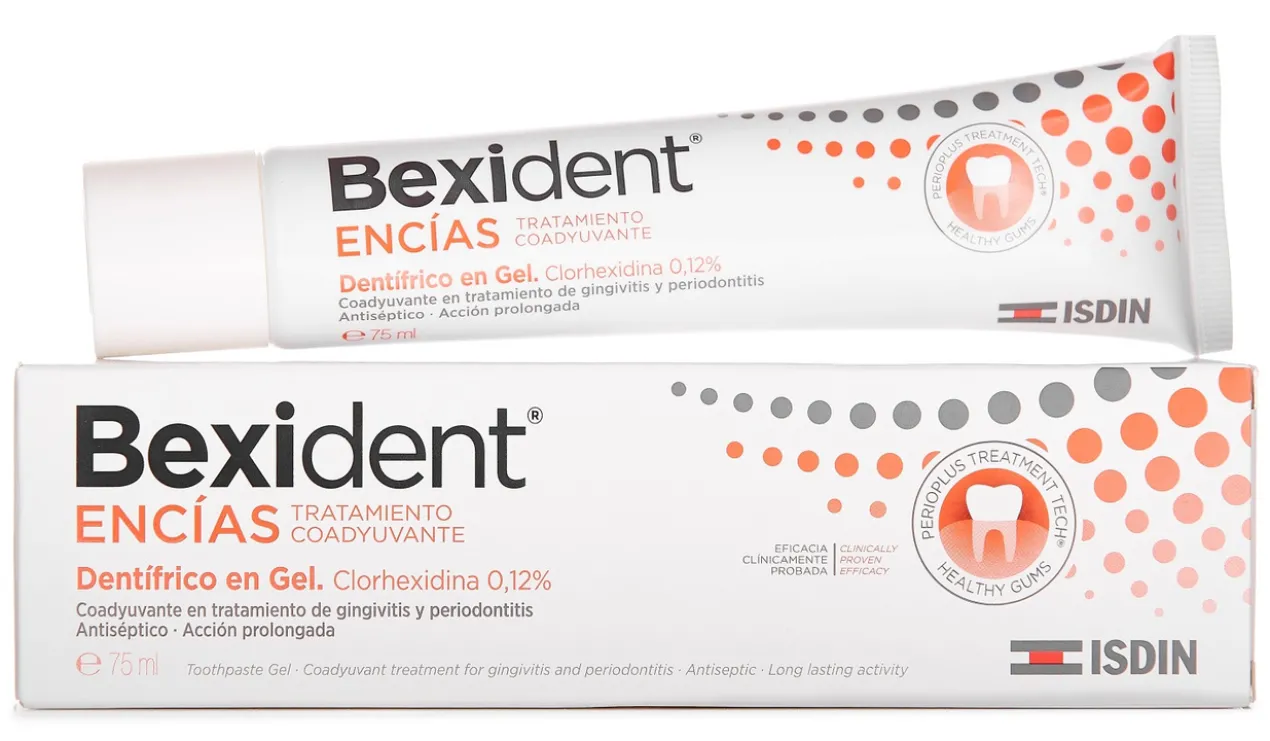 Dentifrice gel Bexident Gencives