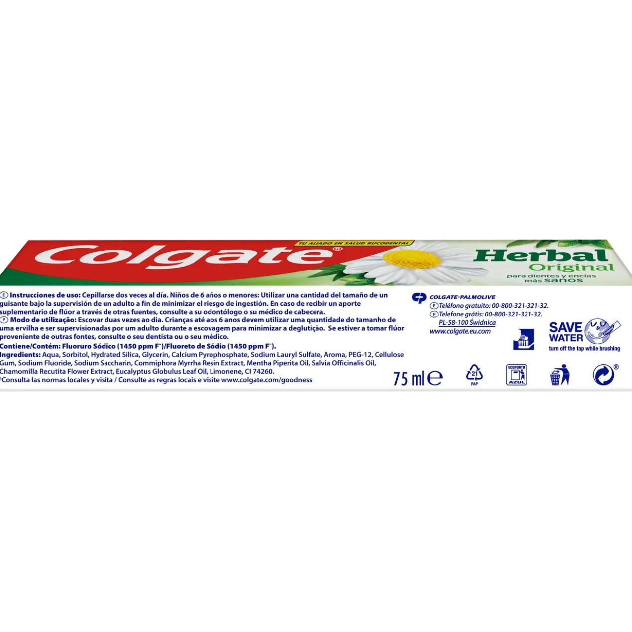 Dentifrice Herbal aux Ingrédients Naturels