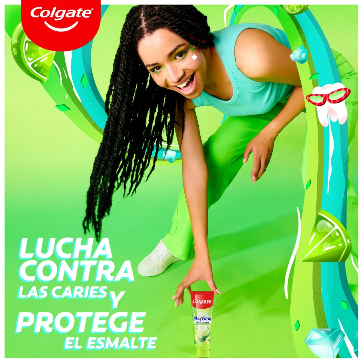 Dentifrice Max Fresh Fusion de Fruits