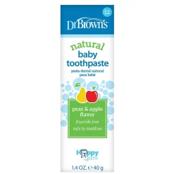 Dentifrice Naturel pour Bébés Poire-Pomme