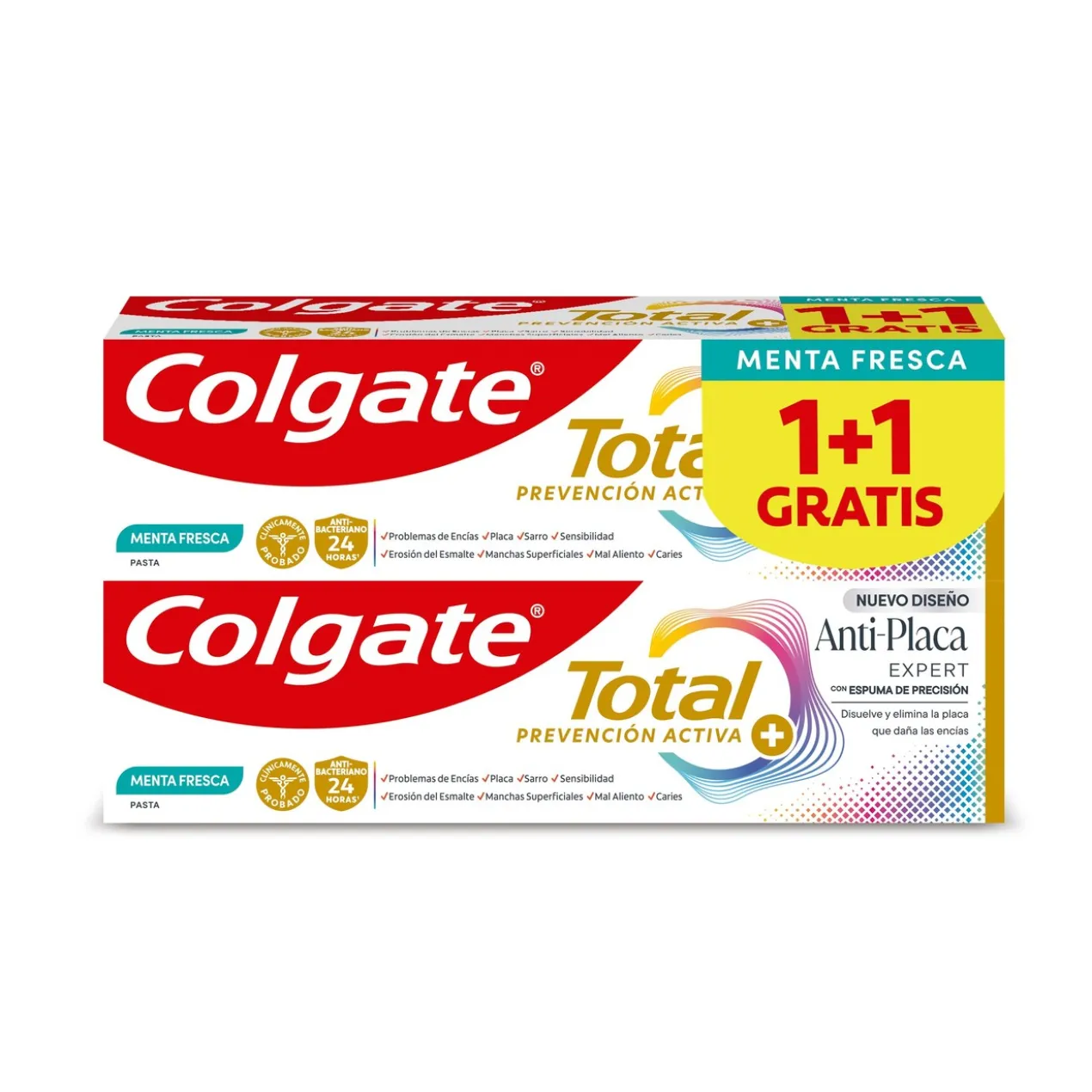 Dentifrice Total Prévention Active Anti-Plaque