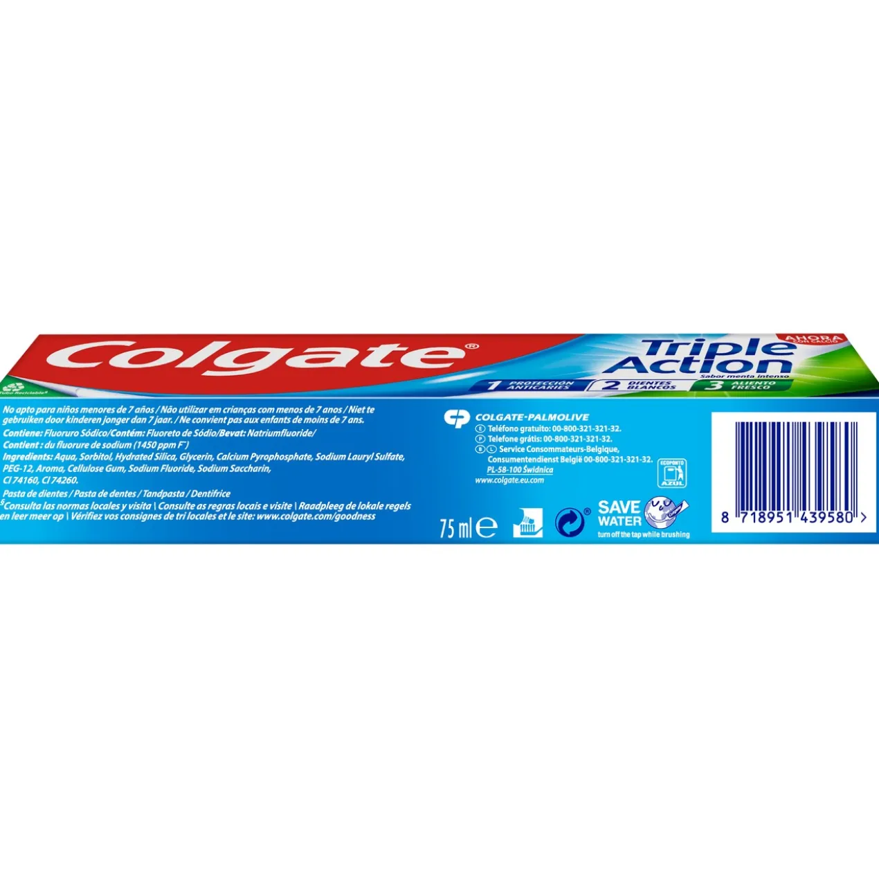 Dentifrice Triple Action