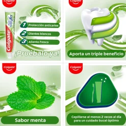 Dentifrice Triple Action Extra Fresh Anticaries