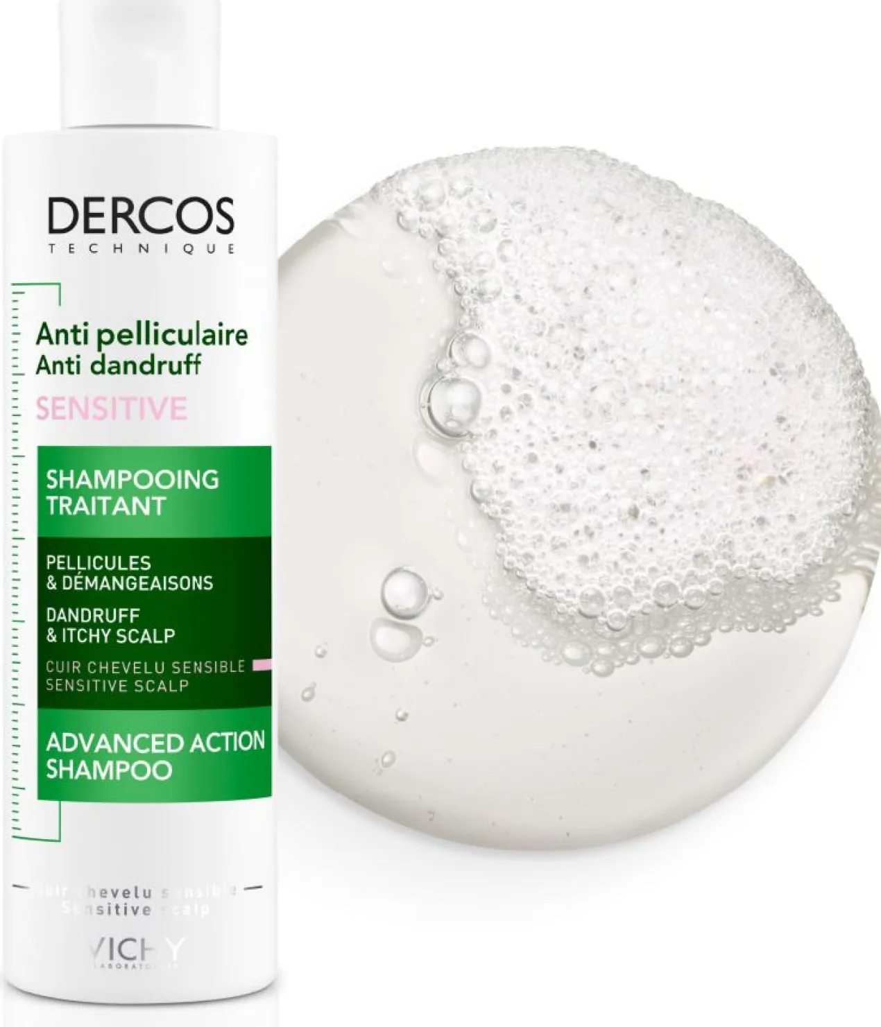 Dercos Shampoing Antipelliculaire Sensible