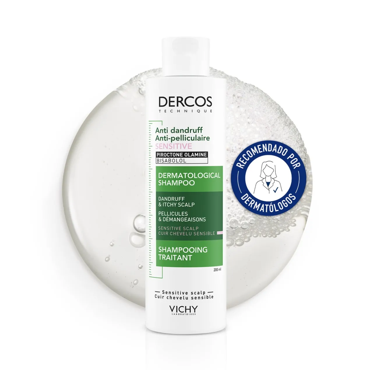 Dercos Shampoing Antipelliculaire Sensible