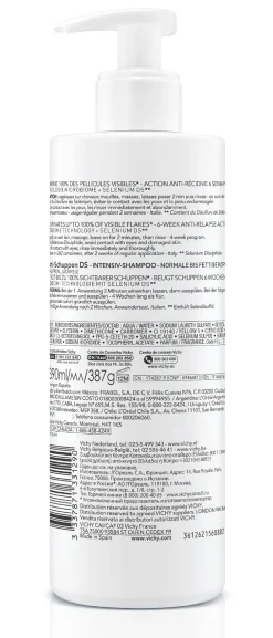 Dercos Shampoing Anti-Pelliculaire Cheveux Gras