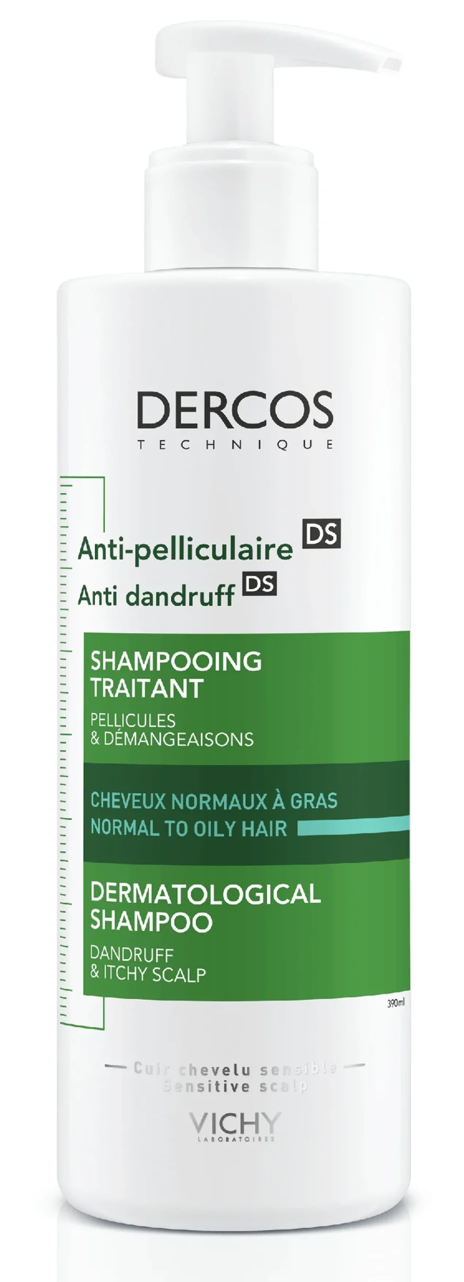 Dercos Shampoing Anti-Pelliculaire Cheveux Gras
