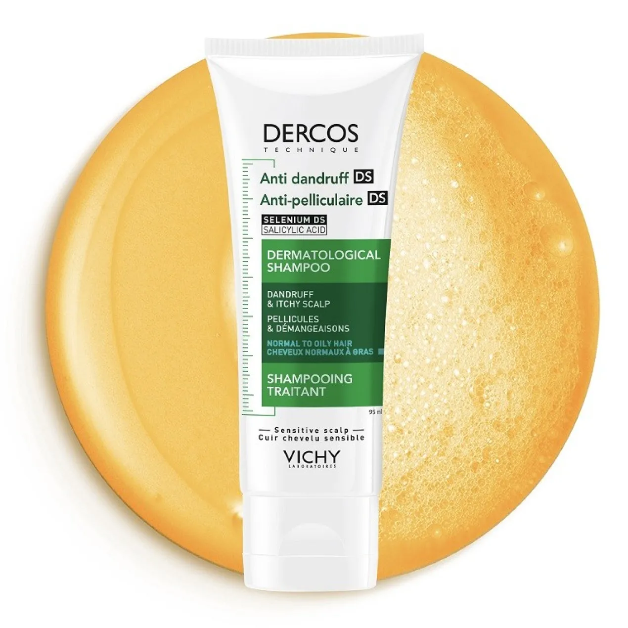 Dercos Shampoing Anti-Pelliculaire Cheveux Gras