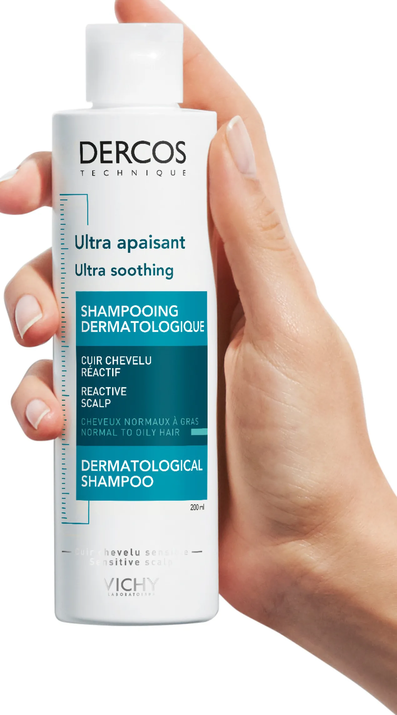 Dercos Shampoing Ultra Calmant Cheveux Gras