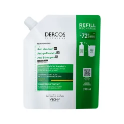 Dercos Technique Ecorefill Shampoing antipelliculaire pour cheveux secs