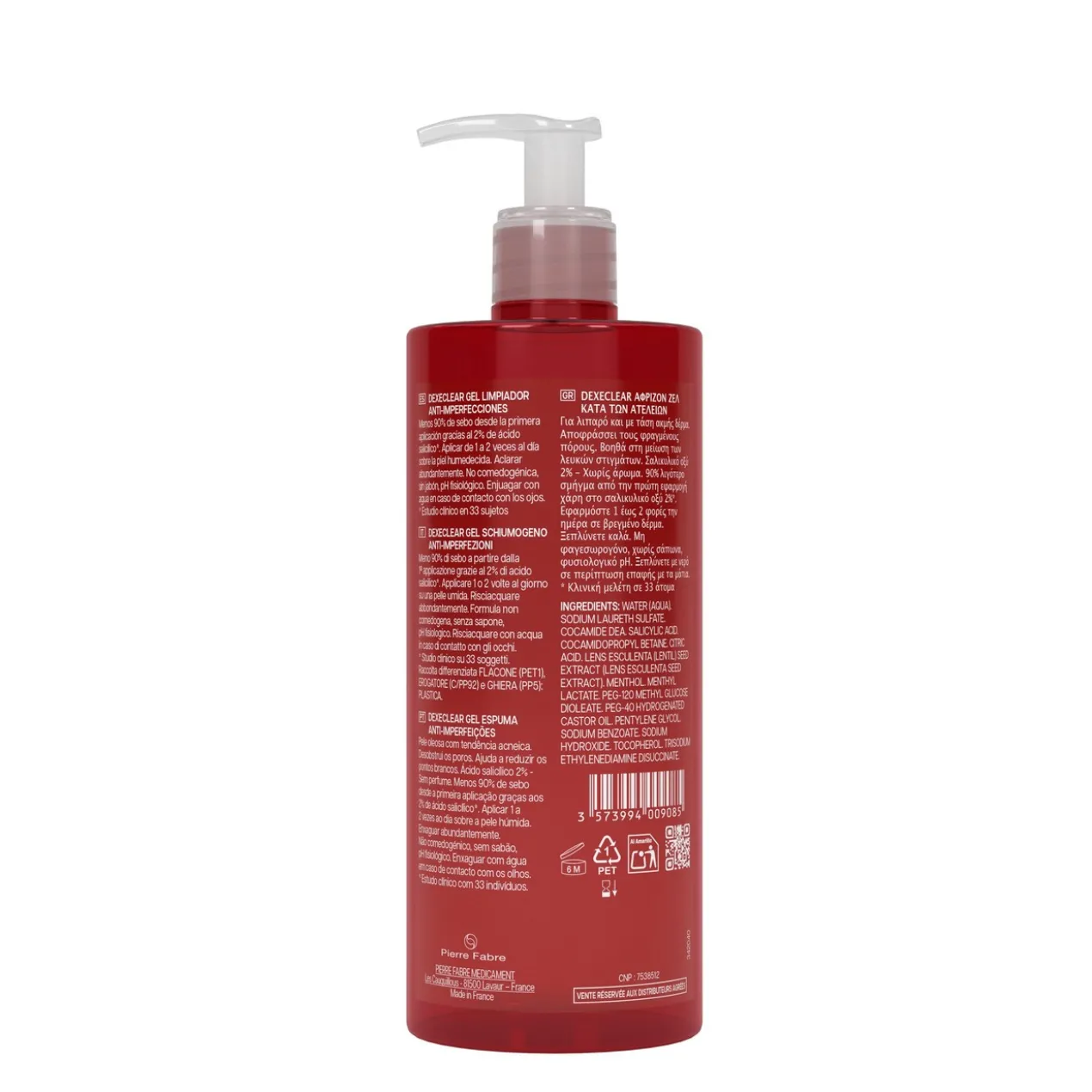 Dexeclear Gel Nettoyant Anti-Imperfections