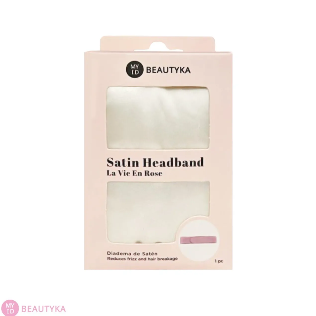 Diadème en Satin La Vie In Rose