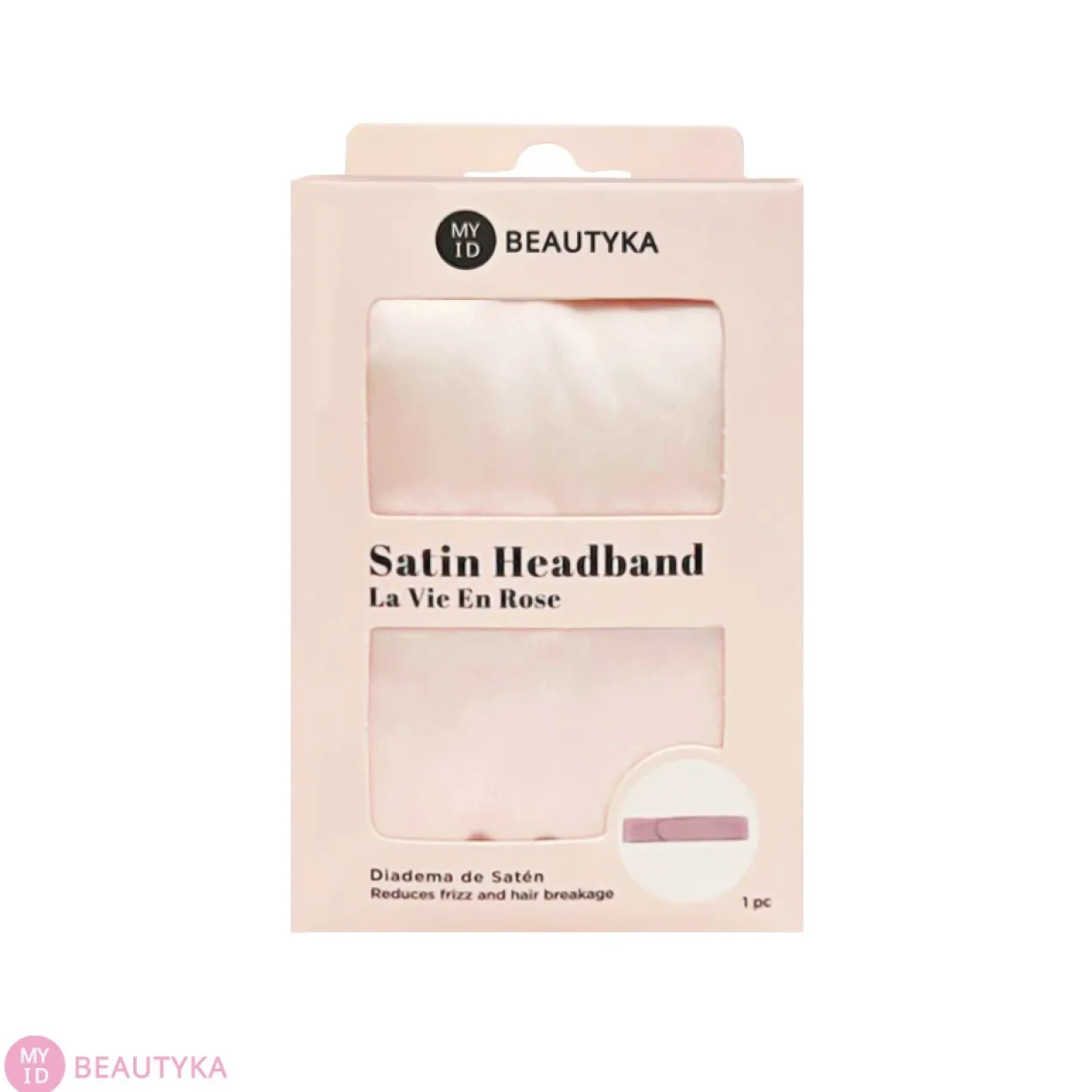 Diadème en Satin La Vie In Rose