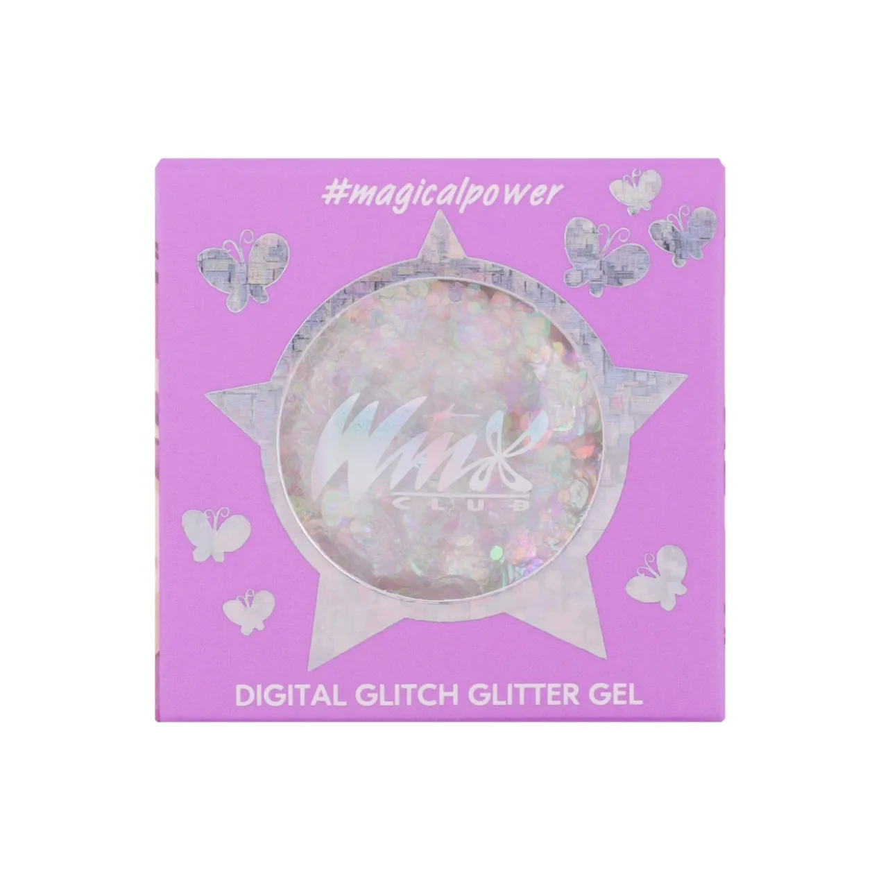 Digital Glitch Glitter Gel #magicalpower