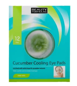 Disque Rafraîchissant au Concombre pour les Yeux