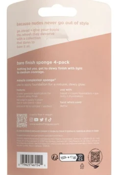 Édition Limitée New Nude Bare Finish Sponge 4 Pack
