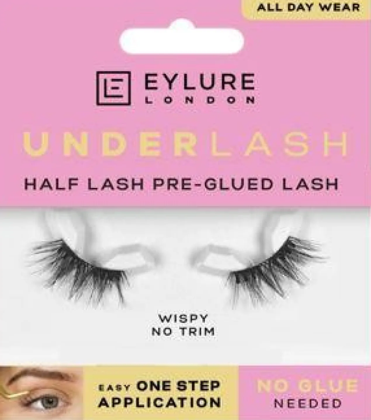 Éd. Limitée Underlash Pre Glued Half Lash - Wispy Faux Cils