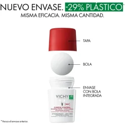 Déodorant Antitranspirant Clinical Control 96h Roll-On
