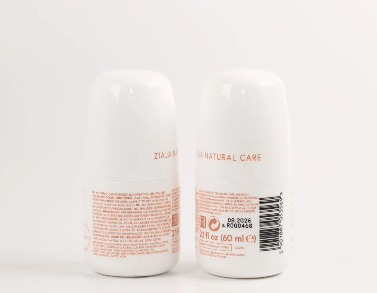 Déodorant antitranspirant NATURAL CARE