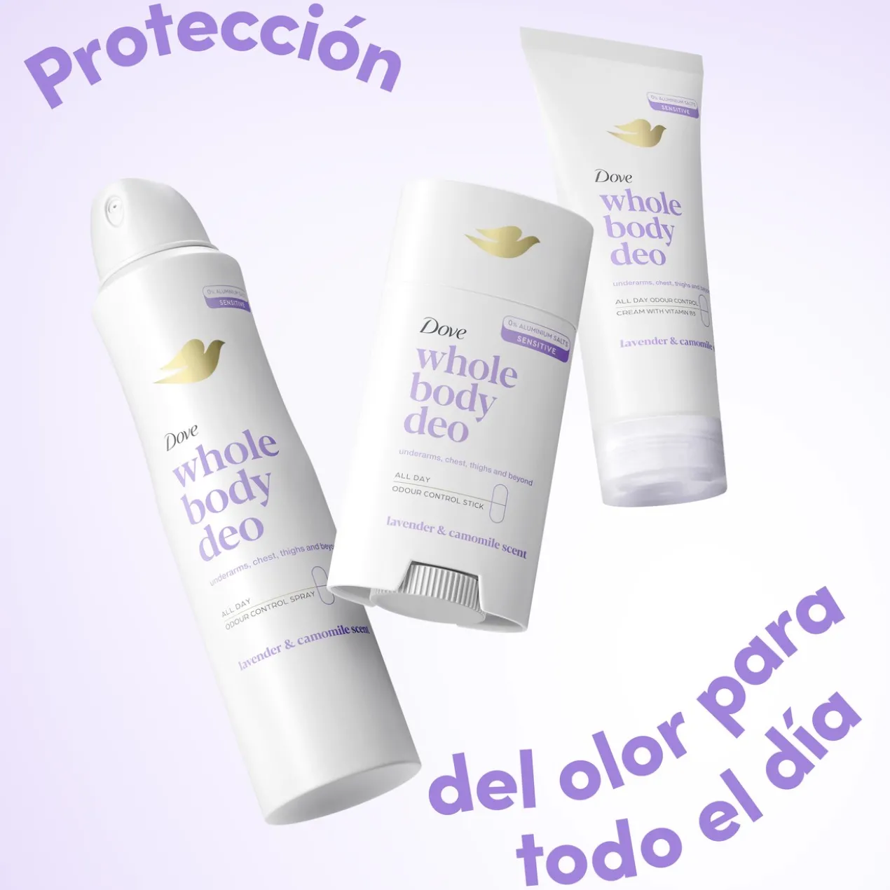 Déodorant Crème pour Tout le Corps Lavande & Camomille