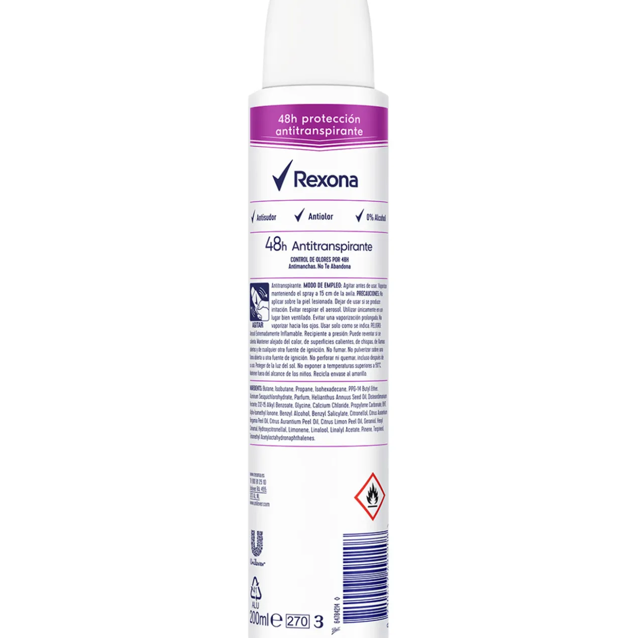 Déodorant Invisible Antitraces 48h Antitranspirant