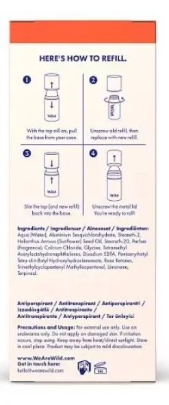 Déodorant Roll-On Boîte + Recharge Miel & Fleur de Cactus