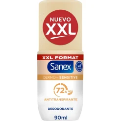 Déodorant Roll On Dermo+ Sensitive 72h Antitranspirant