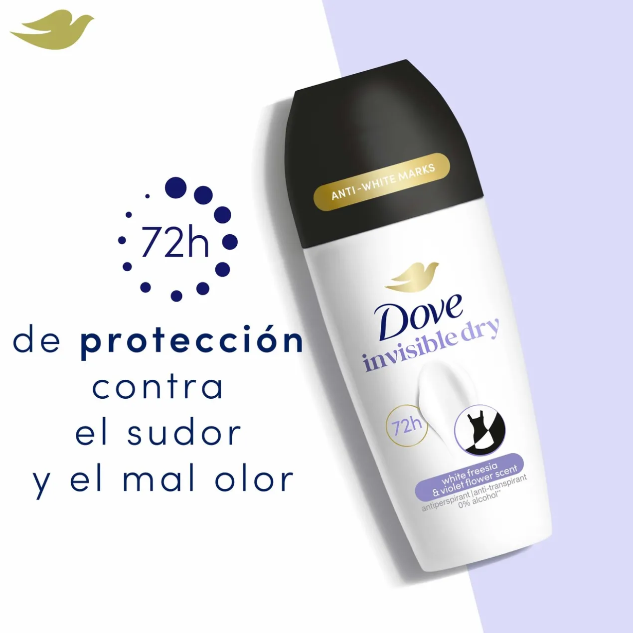 Déodorant Roll-on Femme Invisible