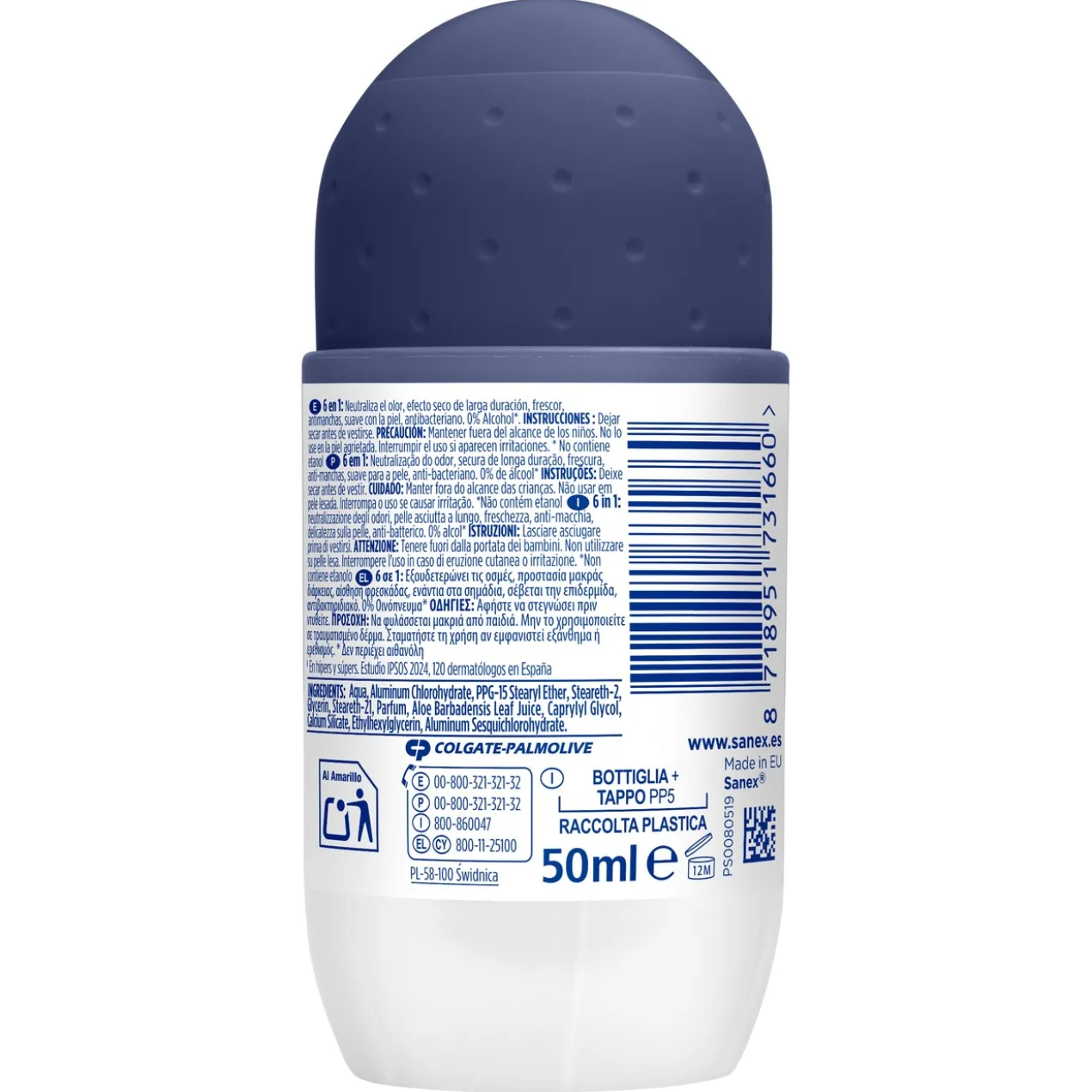 Déodorant Roll-On Men Active Control