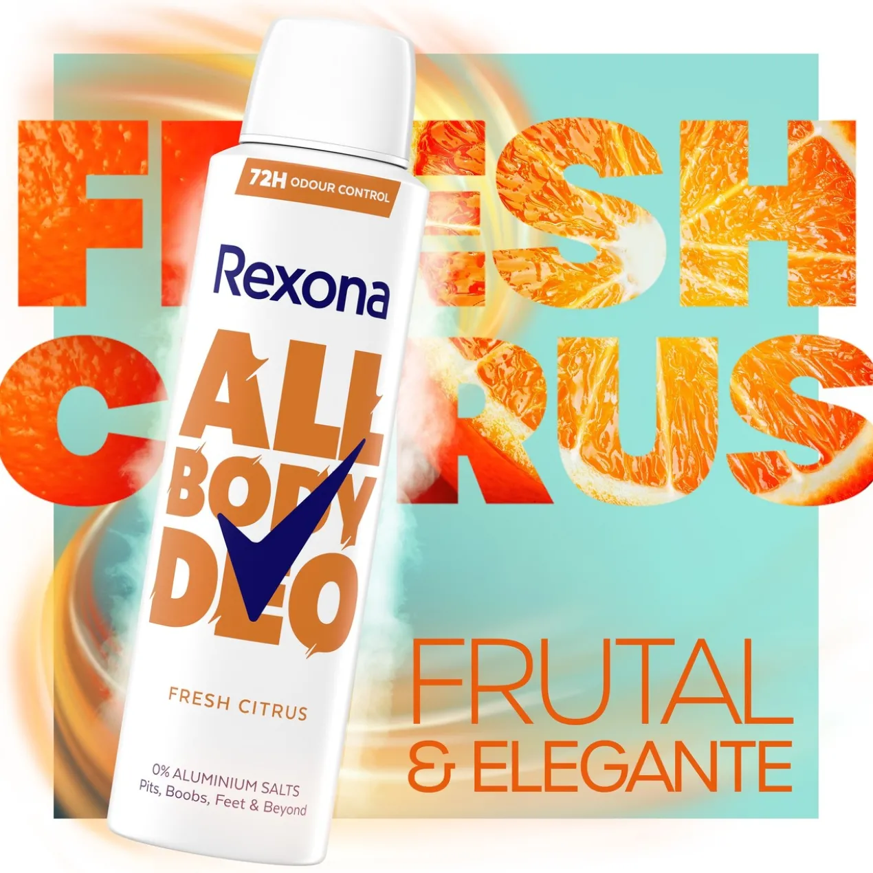 Déodorant Spray All Over Body Citrus pour Femme