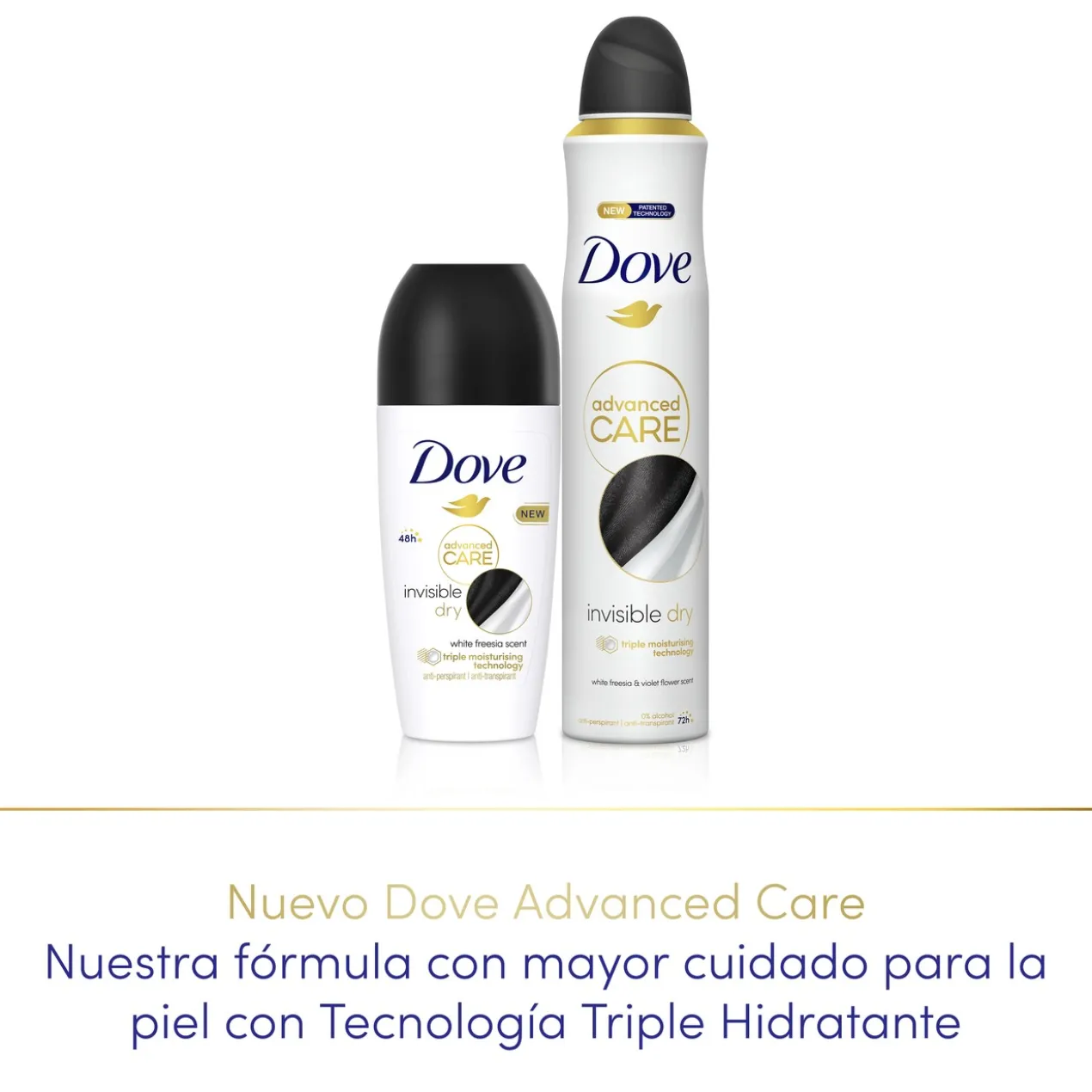 Déodorant Spray Antitranspirant Advanced Care Invisible Dry