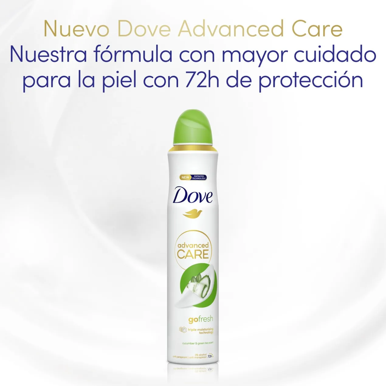 Déodorant Spray Antitranspirant Advanced Care Concombre