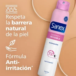 Déodorant Spray Dermo Invisible Protection Antitranspirante 24h