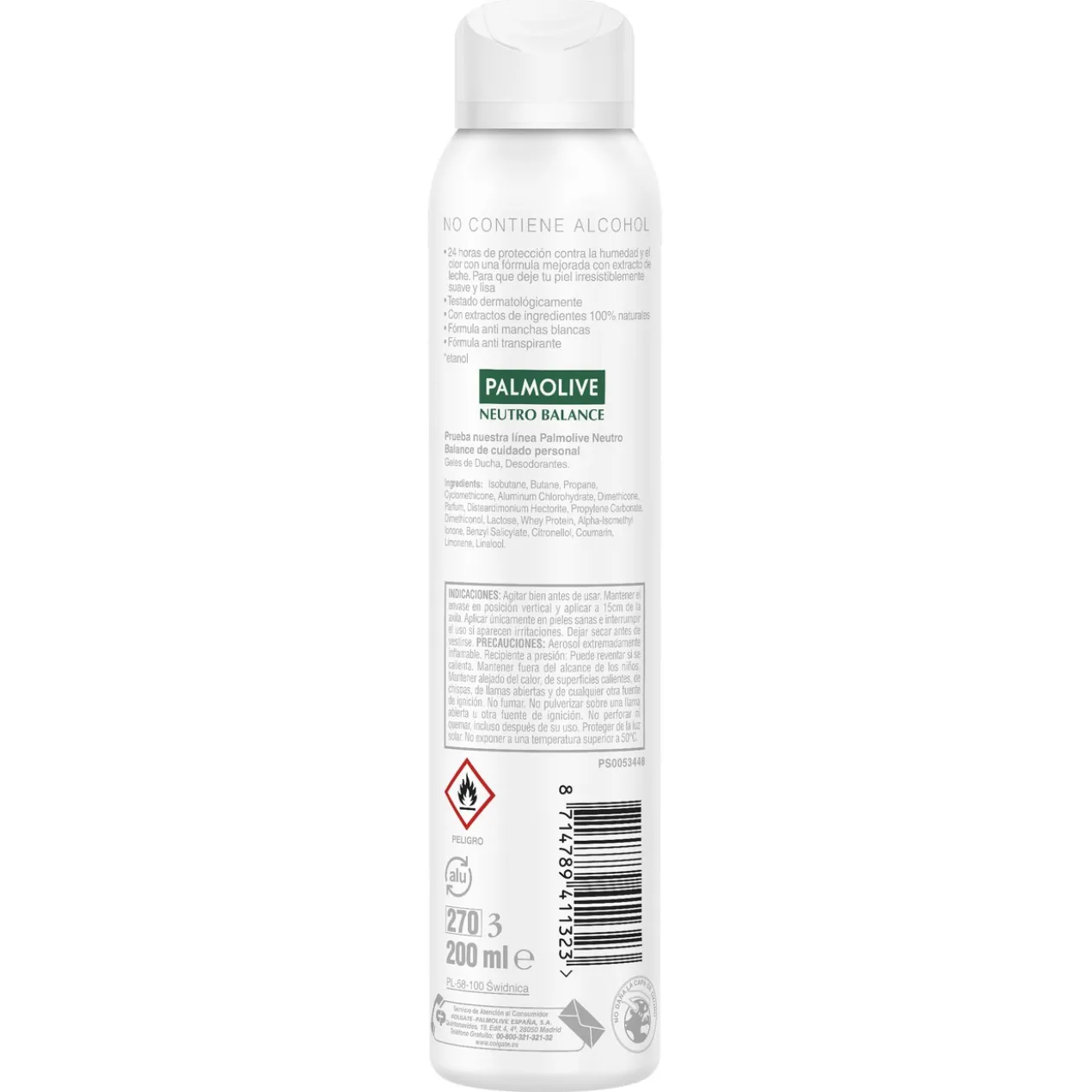 Déodorant Spray Toucher Pur 24 Anti-taches Blanches