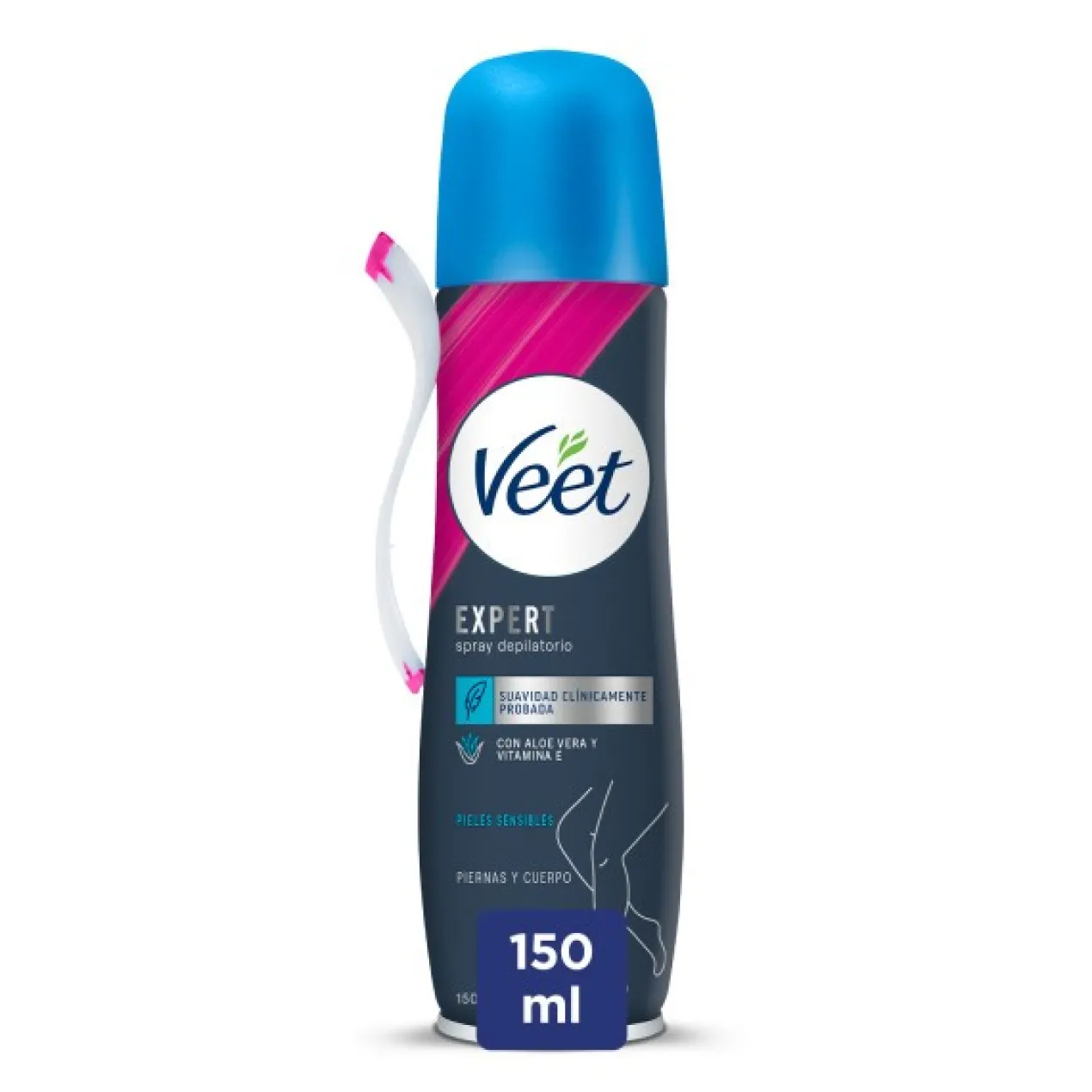 Dépil Crème Spray Peau Sensible