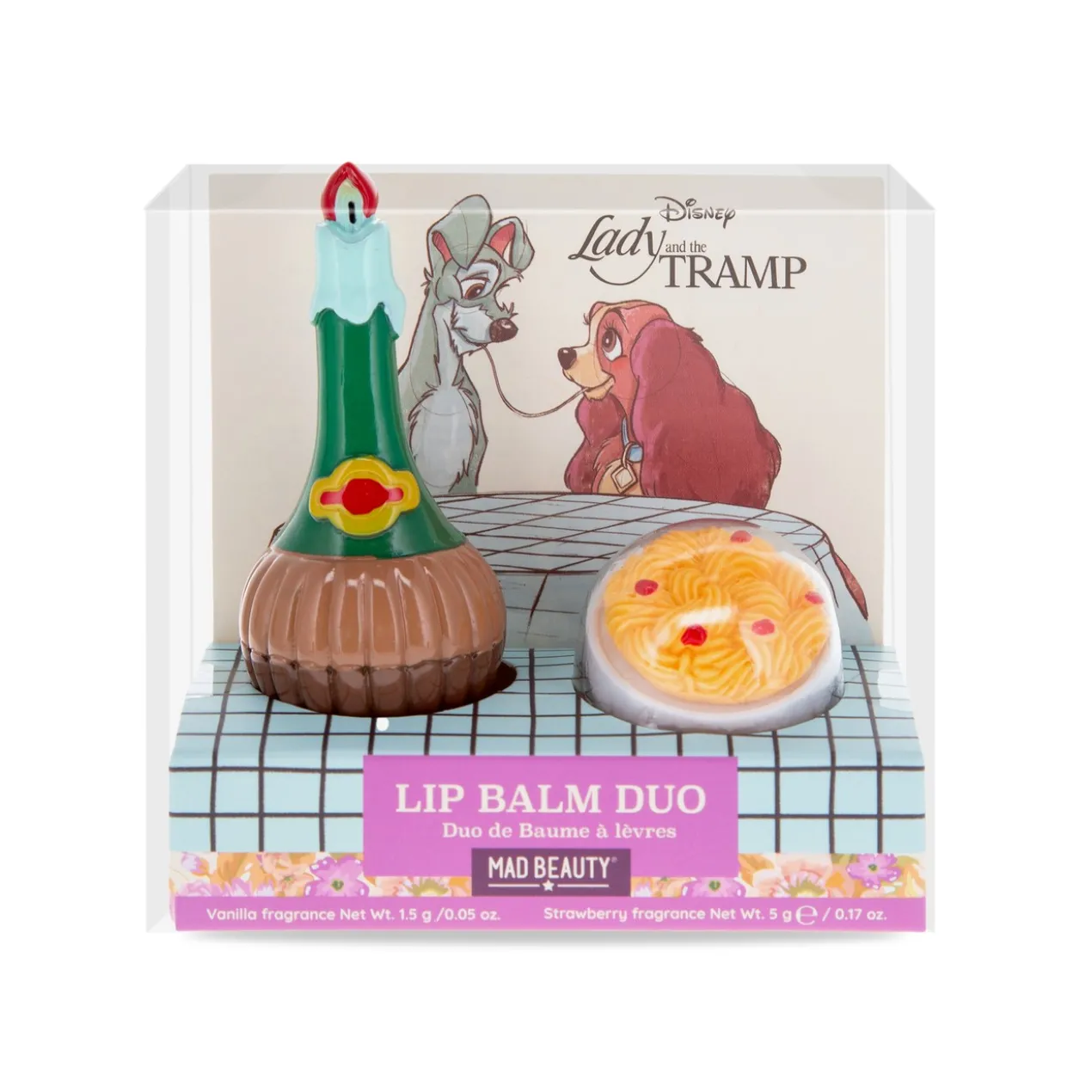 Duo de Baumes à Lèvres Lady & The Tramp
